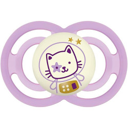 MAM SUCCHIETTO PERFECT NIGHT 16+ SILICONE SINGLE BOX FEMMINA