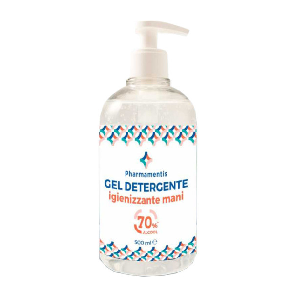 PHARMAMENTIS GEL DETERGENTE IGIENIZZANTE MANI 500 ML
