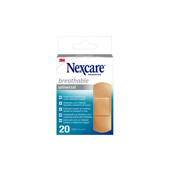 CEROTTO PREPARATO NEXCARE UNIVERSAL N0320NS-0 19X72MM 20 PEZZI