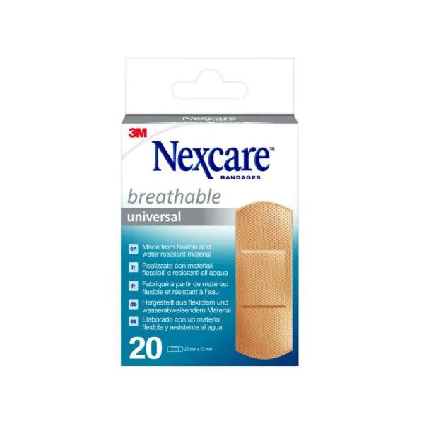 CEROTTO PREPARATO NEXCARE UNIVERSAL N0320NS-1 25X72MM 2 PEZZI