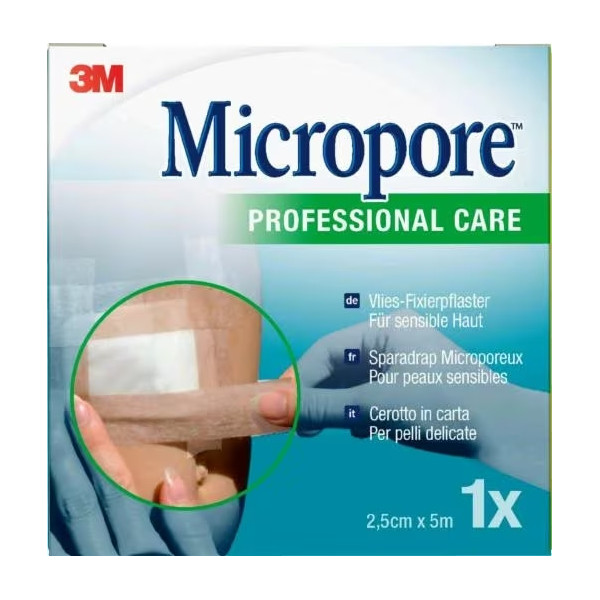 CEROTTO IN CARTA MICROPORE SURGICAL TAPE M5X25MM DISPENSER