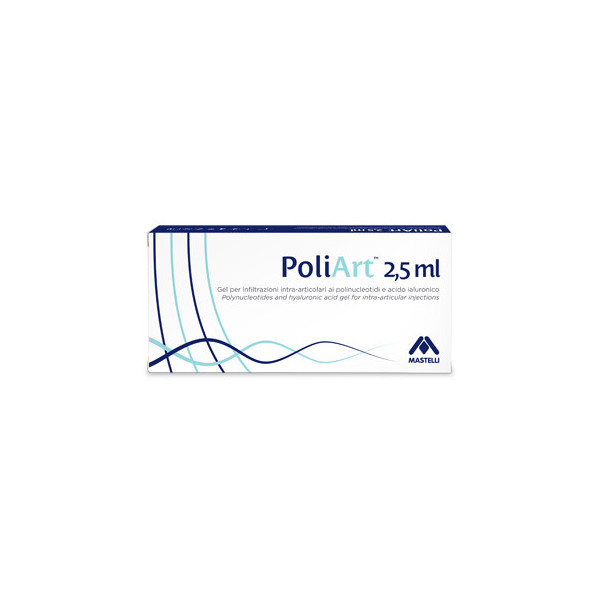 SIRINGA INTRA-ARTICOLARE PRERIEMPITA POLIART 2,5ML POLINUCLEOTIDI 10MG/ML E ACIDO IALURONICO 10MG/ML 2,5 ML