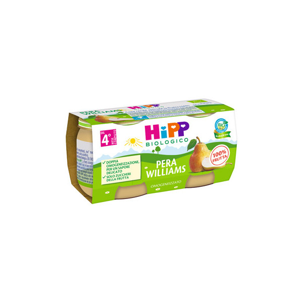 HIPP BIO OMOGENEIZZATO PERA WILLIAMS 2 X 80 G