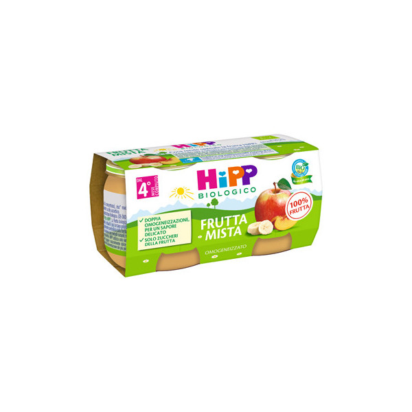 HIPP BIO OMOGENEIZZATO FRUTTA MISTA 2X80 G