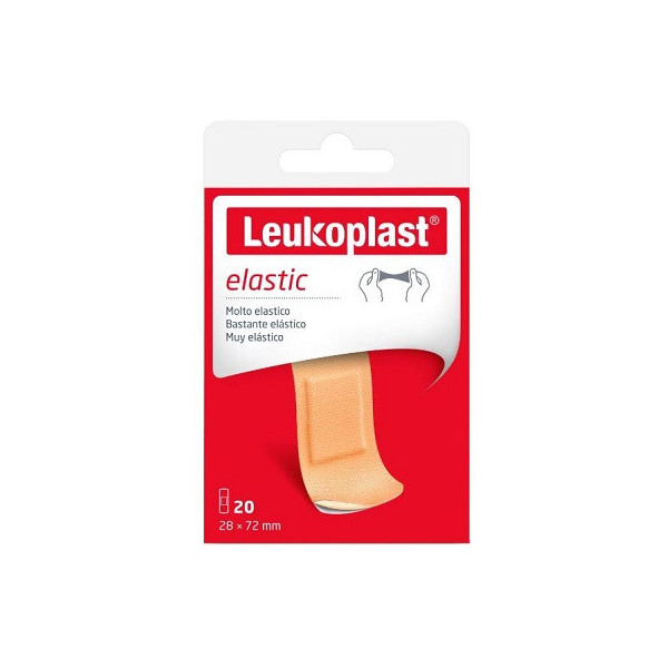 LEUKOPLAST ELASTIC 72X28 20 PEZZI