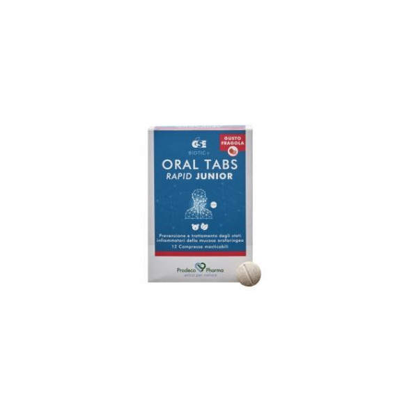 GSE ORAL TABS RAPID JUNIOR FRAGOLA 12 COMPRESSE