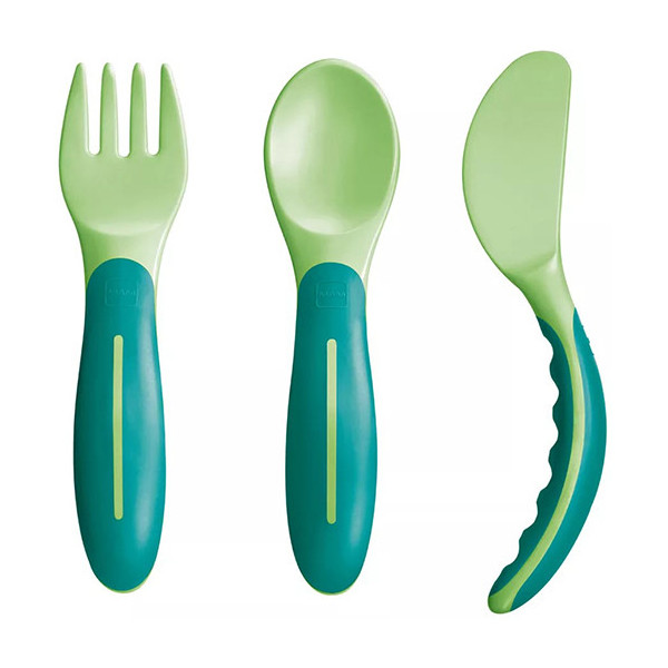MAM BABYS CUTLERY 6+ NEUTRO
