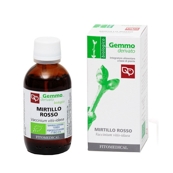 MIRTILLO ROSSO MACERATO GLICERICO 50 ML BIO