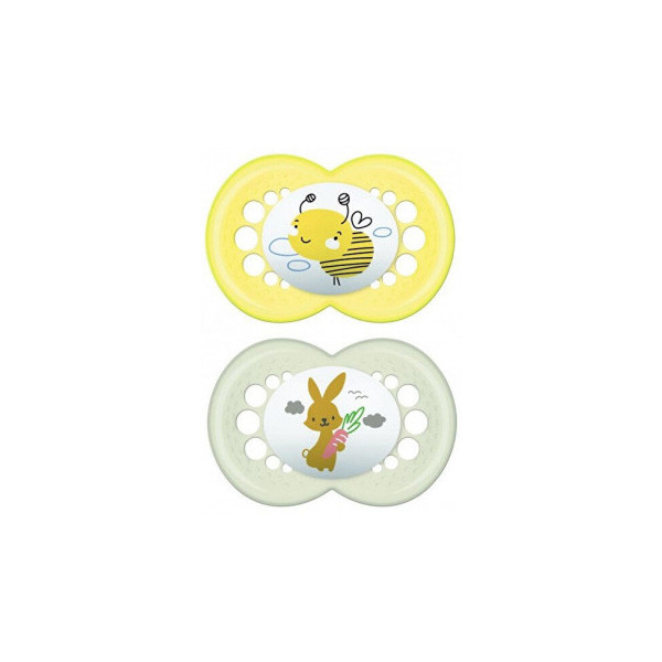 MAM SUCCHIETTO ORIGINAL 16+ SILICONE NEUTRO 2 PEZZI
