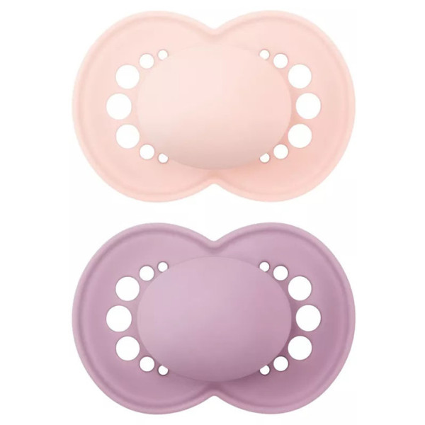 MAM SUCCHIETTO ORIGINAL NIGHT 16+ SILICONE FEMMINA 2 PEZZI