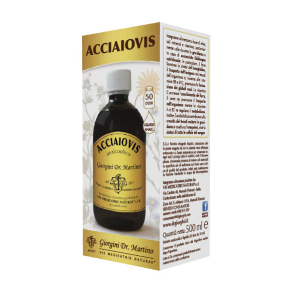 ACCIAIOVIS LIQUIDO ANALCOOLICO 500 ML