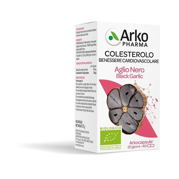 ARKOCAPSULE AGLIO NERO BIO 40 CAPSULE