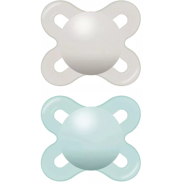 MAM SUCCHIETTO ORIGINAL START 0-2 MESI SILICONE NEUTRO 2 PEZZI