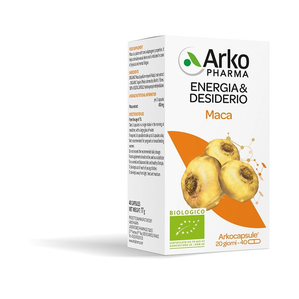 ARKO CAPSULE MACA BIO 40 CAPSULE