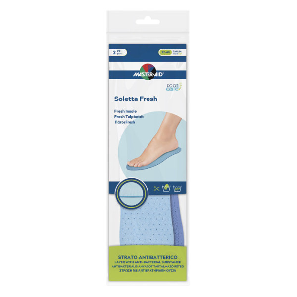 MASTER-AID FOOTCARE SOLETTA FRESH RITAGLIABILE 2 PEZZI I2