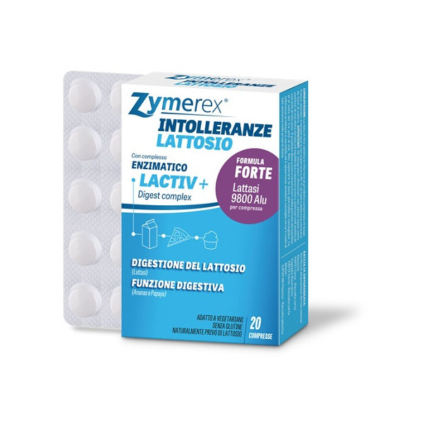 ZYMEREX INTOLLERANZE LATTOSIO 20 COMPRESSE RIVESTITE