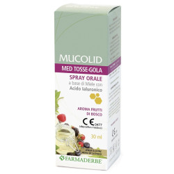 MUCOLID MED TOSSE GOLA SPRAY ORALE 30 ML AROMA FRUTTI DI BOSCO