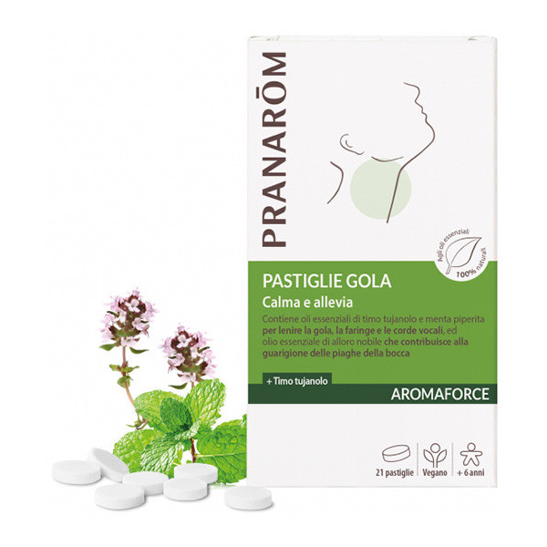 PRANAROM AROMAFORCE GOLA 21 PASTIGLIE MASTICABILI