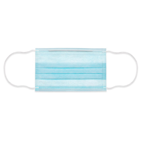 MYMASK PRO TIPO II KIDS MASCHERINA CHIRURGICA A 3 STRATI 10 PEZZI AZZURRO