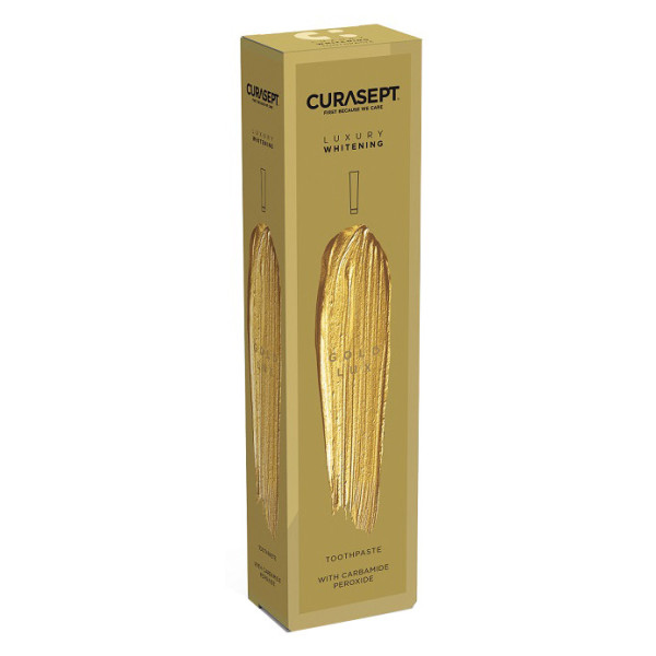 CURASEPT GOLD LUXURY WHITENING DENTIFRICIO 75 ML