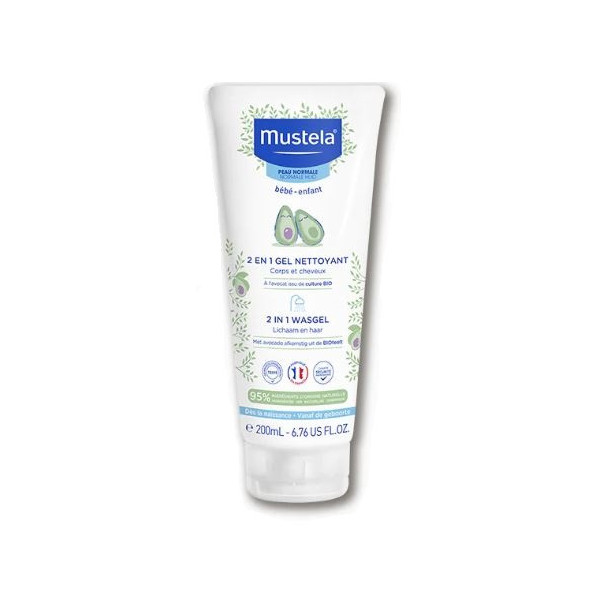 MUSTELA GEL 2 IN 1 200 ML