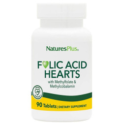 FOLIC ACID HEARTS +B6 B12 90 TAVOLETTE