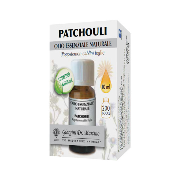 PATCHOULI OLIO ESSENZIALE NATURALE 10 ML