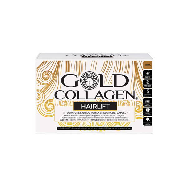 GOLD COLLAGEN HAIRLIFT 10 FLACONI DA 50 ML