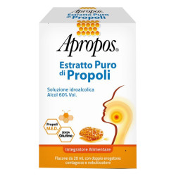 APROPOS ESTRATTO PURO DI PROPOLI SPRAY+CONTAGOCCE 20 ML