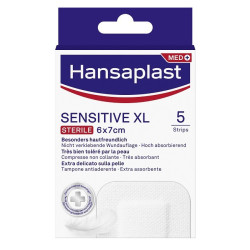 CEROTTO HANSAPLAST SENSITIVE XL 10 PEZZI