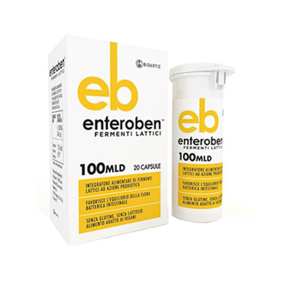 ENTEROBEN 100MLD 20 CAPSULE VEGETALI