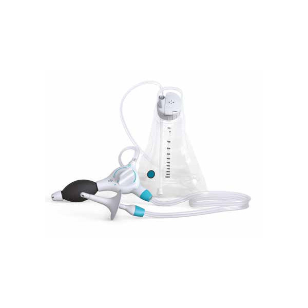 KIT COMPLETO IRRIGAZIONE INTESTINALE PERISTEEN PLUS CATETERE A CONO 2 PEZZI + 1 SACCA + 1 PAIO LACCETTI + 1 UNITA' DI CONTROLLO
