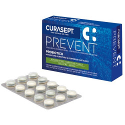 CURASEPT PREVENT PROBIOTICO 14 COMPRESSE MASTICABILI