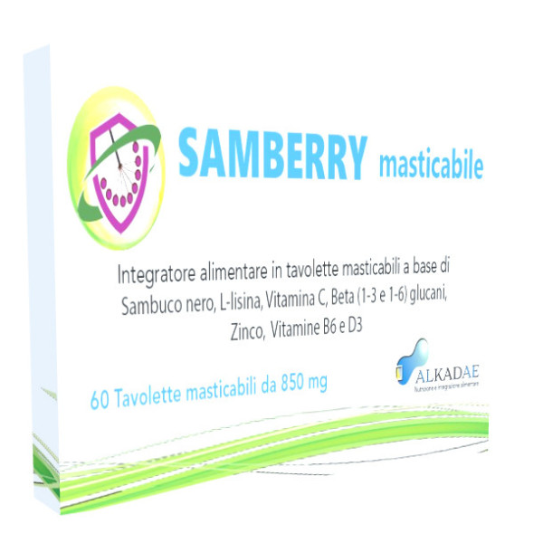 SAMBERRY MASTICABILE 60 TAVOLETTE