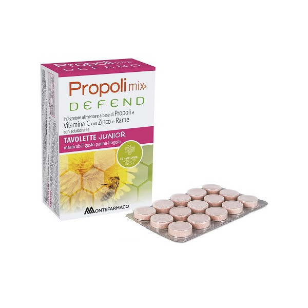 PROPOLI MIX DEFEND JUNIOR 48 TAVOLETTE MASTICABILI