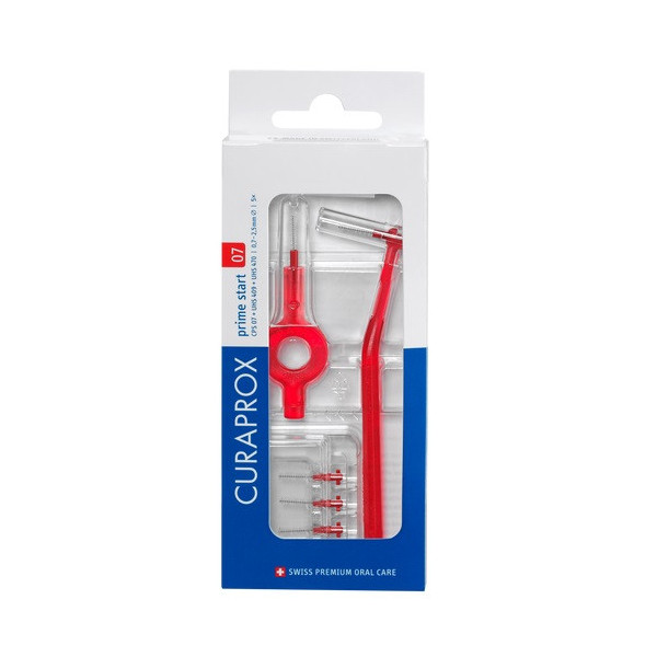 CURAPROX CPS 07 SCOVOLINO PRIME START 07 RED 5 PEZZI