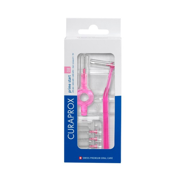 CURAPROX CPS 08 SCOVOLINO PRIME START 08 PINK 5 PEZZI