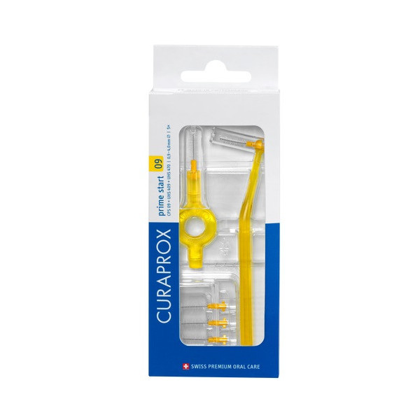 CURAPROX CPS 09 SCOVOLINO PRIME START 09 YELLOW 5 PEZZI