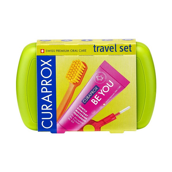 CURAPROX TRAVEL SET GREEN