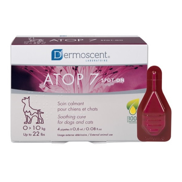 ATOP 7 SPOT-ON DOGS&CATS 10 KG 4 PIPETTE X 0,6 ML
