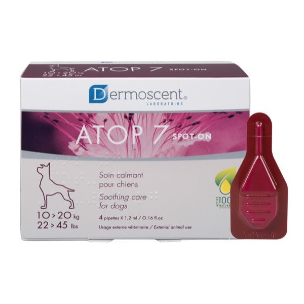 ATOP 7 SPOT-ON DOGS&CATS 10-20 KG 4 PIPETTE X 1,2 ML