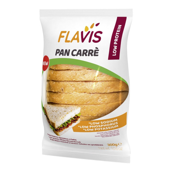 FLAVIS PAN CARRE' APROTEICO 300 G