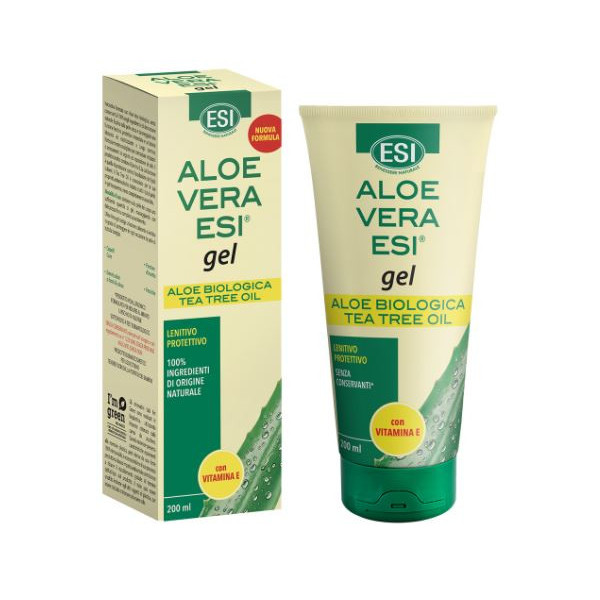 ESI ALOE VERA GEL VITAMINA E + TEA TREE 200 ML