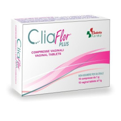 CLIAFLOR PLUS 10 COMPRESSE VAGINALI