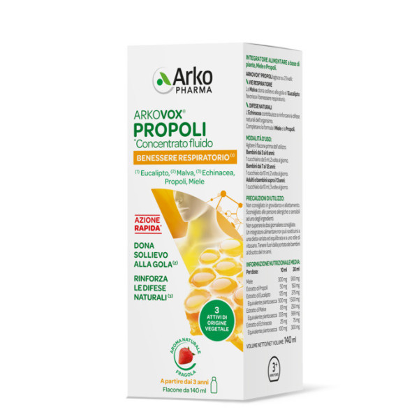 ARKOVOX PROPOLI CONCENTRATO FLUIDO 140 ML