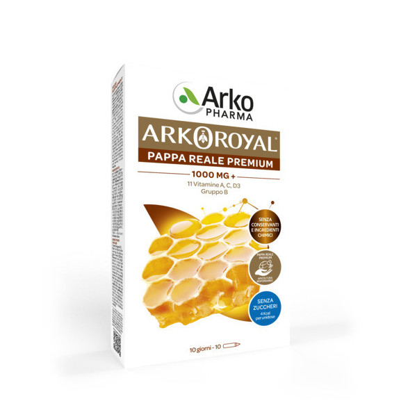 ARKOROYAL IMMUNITA' SENZA ZUCCHERO 10 FLACONCINI DA 15 ML
