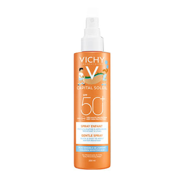 CAPITAL SOLEIL SPRAY KID WATER RESIST 50+ 200 ML