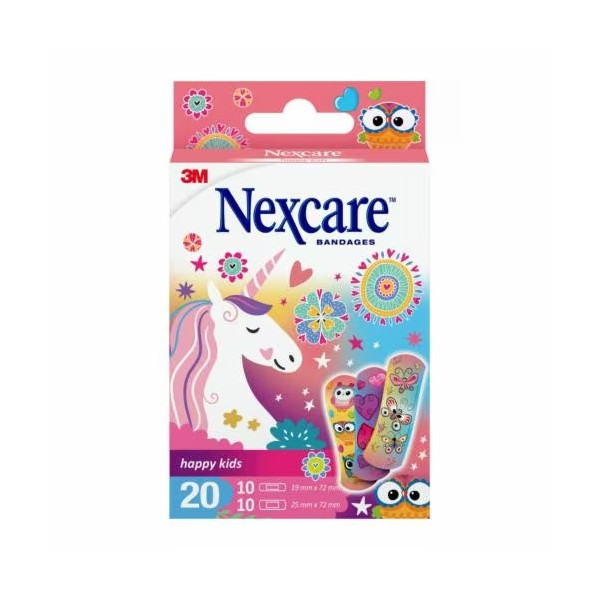 CEROTTO NEXCARE HAPPY KIDS MAGIC BAMBINE 20 PEZZI