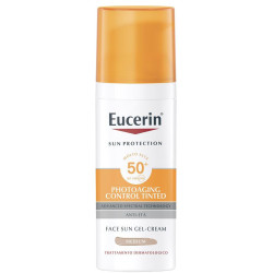 EUCERIN SUN PHOTOAGING CONTROL TINTED GEL CREME SPF50+ MEDIUM 50 ML