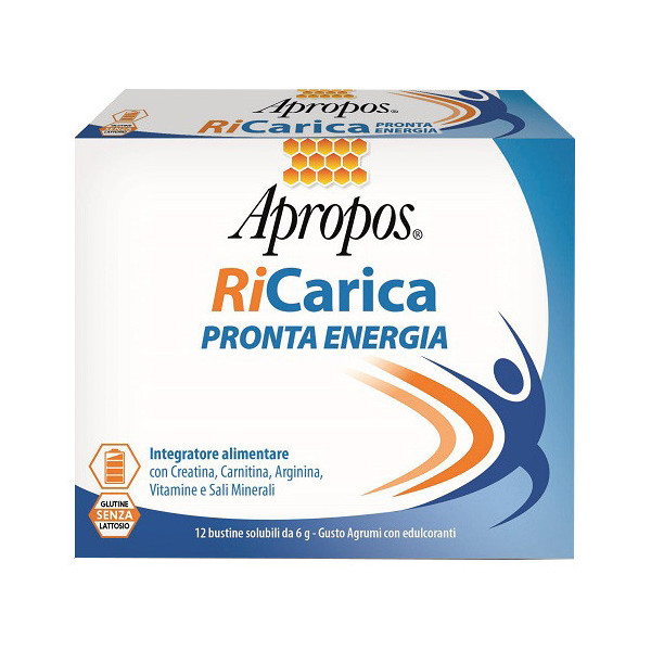 APROPOS RICARICA PRONTA ENERGIA 12 BUSTINE 6 G